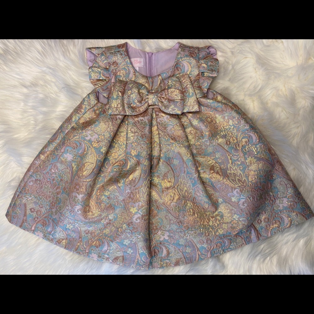 Bonnie Baby pink baby/toddler dress